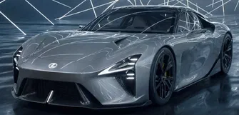 Lexus LFA повертається у новому електричному образі