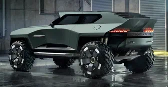 Aston Martin створив футуристичний позашляховик Dreadnought спеціально для Call of Duty