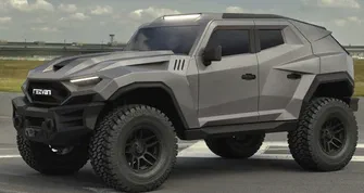 Новий Rezvani Tank 2026 року отримав агресивний вигляд і до 1000 сили