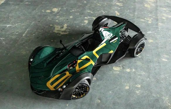 Трекмобіль BAC Mono в ювілейному виконанні та ексклюзивному забарвленні