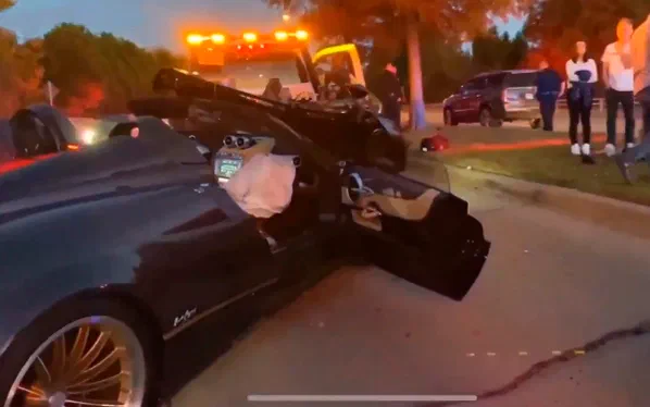 3,4-мільйонного суперкара Pagani Huayra розбили в США (Відео)