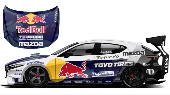 Унікальна Mazda3 обзаведеться 1200-сильним роторним мотором