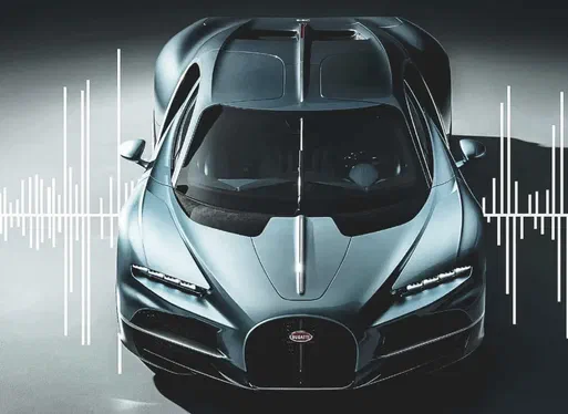 Bugatti Tourbillon отримала звукову систему без динаміків — звук створюють самі панелі салону