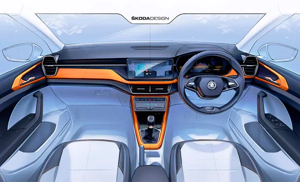 Skoda продемонструвала салон новітнього компактного SUV
