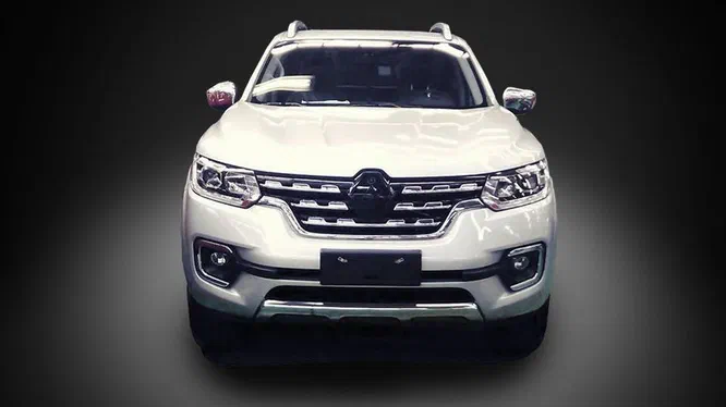 Зовнішній вигляд товарного пікапа Renault Alaskan достроково розсекретили в Мережі