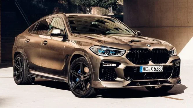 Кросовер BMW X6 став «золотим» завдяки ательє AC Schnitzer