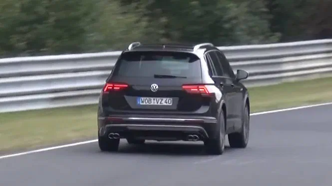 «Гарячий» Volkswagen Tiguan тестується на Нюрбургринзі