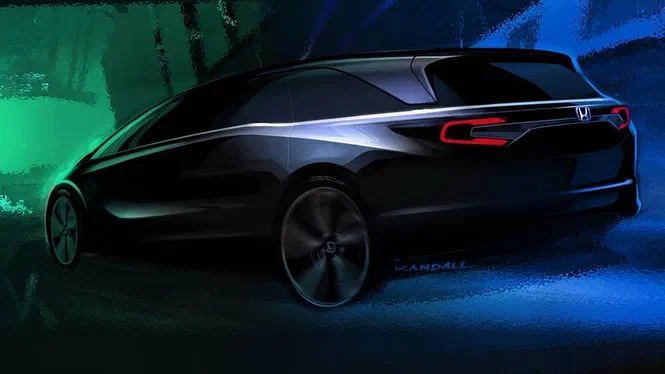 Honda продемонструвала силует нової генерації мінівена Odyssey