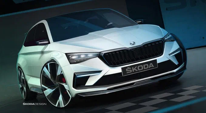 Предвісником нової Skoda Rapid став 245-сильний гібрид