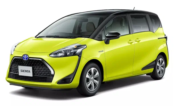 Оновився мікровен Toyota Sienta
