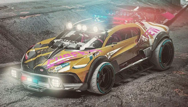 Версія вседорожного Bugatti Divo допоможе вижити при апокаліпсисі (ВІДЕО)