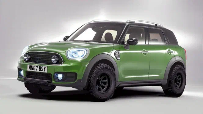 Новенький MINI Countryman буде розсіювати по бездоріжжю