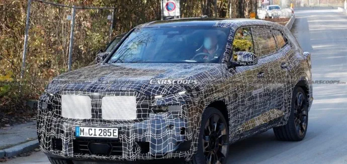 Прототип BMW X8 активно проходить тести