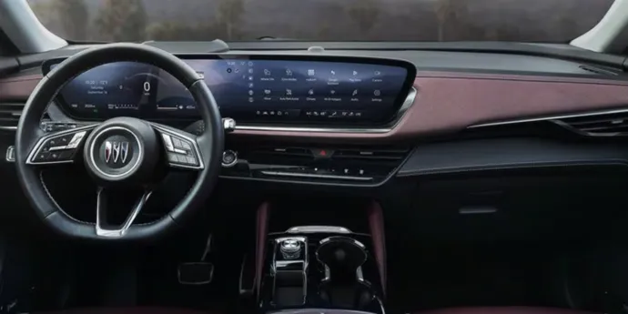 Перегляд інтер'єру Buick Envision Avenir 2024: технологічний просування