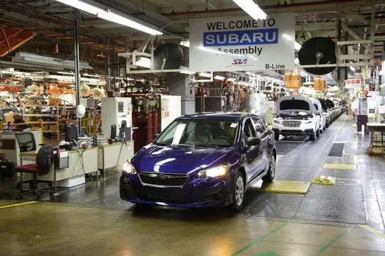 Компанія Subaru розпочала в США випуск нової генерації Impreza