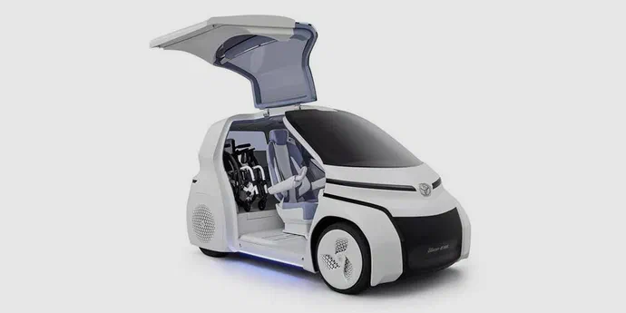 Toyota презентувала мініатюрний електромобіль