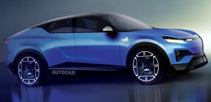 Перший погляд на електричний Alpine A390 перед офіційним дебютом