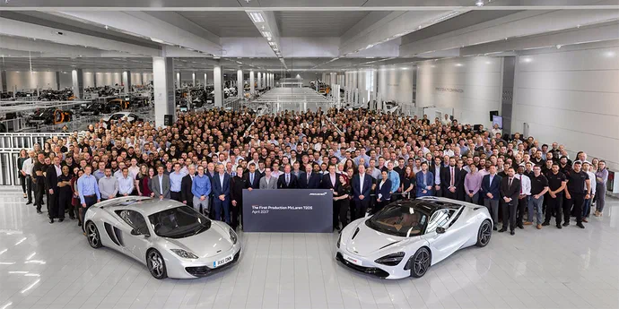 McLaren зайнявся серійним виробництвом спорткара 720s