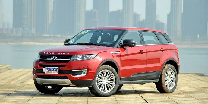 Китайський клон Range Rover Evoque отримав заборону на продажі в Китаї