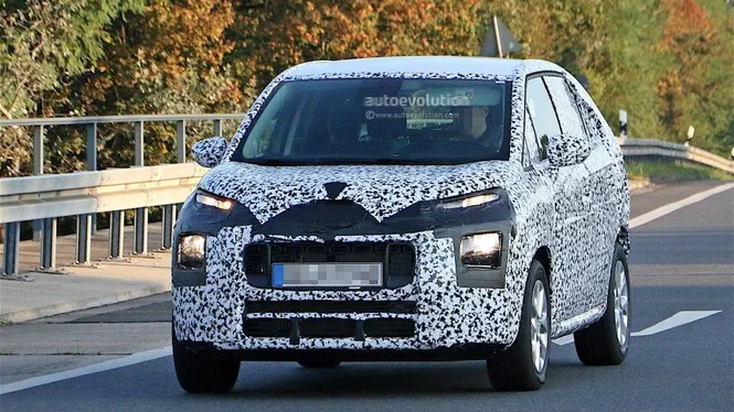 Новітній Citroen C3 Picasso сфотографований на тестових заїздах