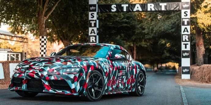 Відродженій Toyota Supra підготовлено камуфляж від військового корабля