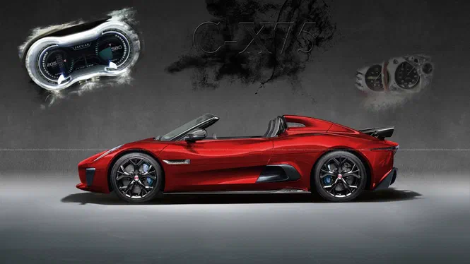 З суперкара Jaguar C-X75 зробили кабріолет