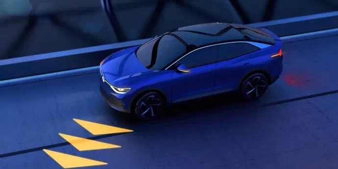 У автомобілів Volkswagen вийде проектувати картинку на дороги