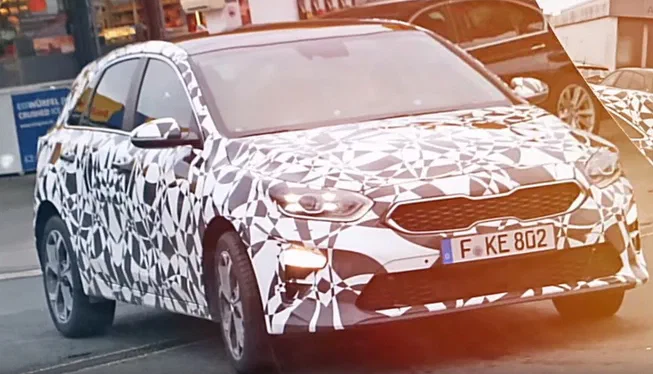 Новітній Kia Ceed продемонстрували в камуфляжі перед прем'єрою
