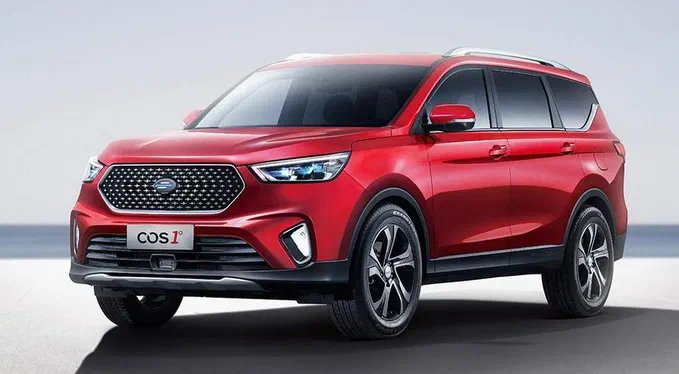 Офіційні малюнки першої моделі від суббренда Changan