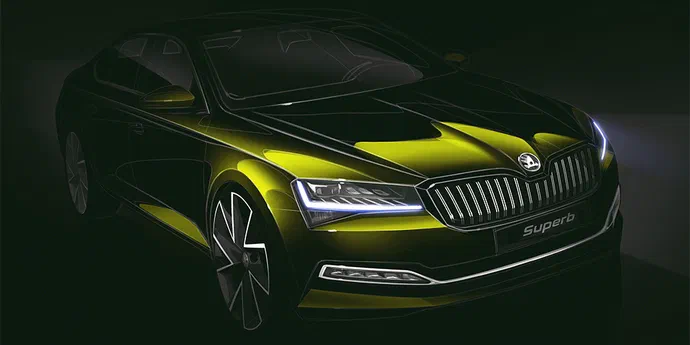 Анонсовано прем'єру рестайлінгового Skoda Superb