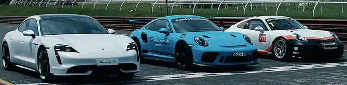 Три потужні моделі Porsche змагалися на треку (ВІДЕО)