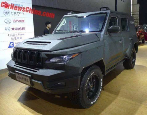 Легендарний «Гелендваген» перетворився на китайський броньовик