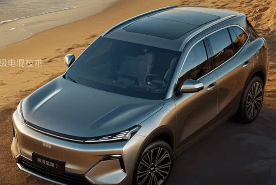 Geely Galaxy Starship 7: Перші офіційні фото перед запуском на ринок