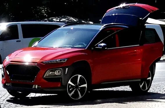 Hyundai Kona з'явився на нових знімках з тестових заїздів