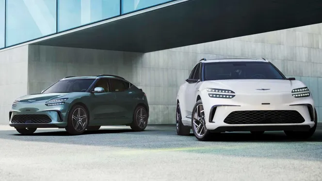Genesis GV60 оновився: спортивний характер, швидка зарядка та віртуальні передачі