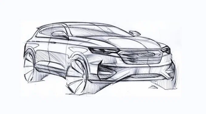 Новенький Zotye T600 з'явився на перших малюнках