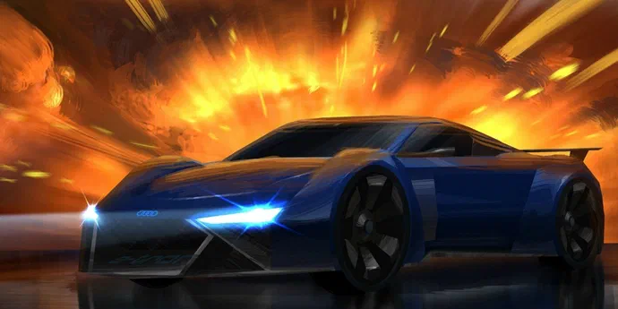 Audi створила для мультфільму крутий суперкар (ВІДЕО)