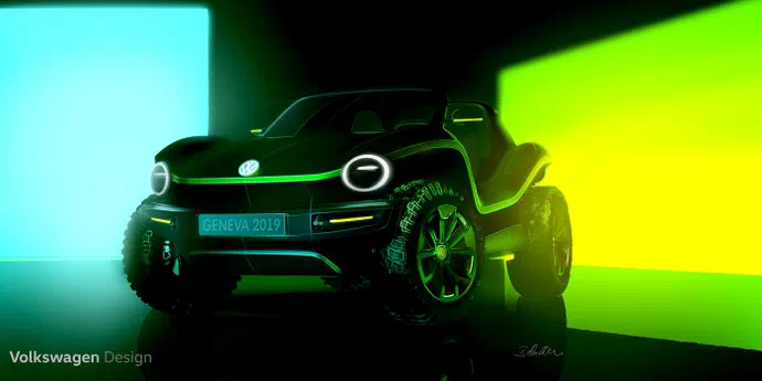 Volkswagen покаже в Женеві електричний пляжний баггі