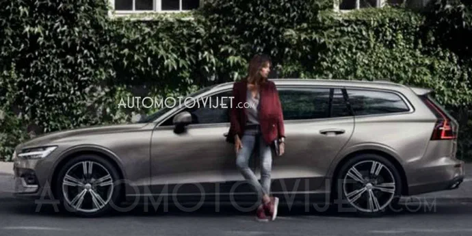 В Мережу потрапив перший «живий» знімок Volvo V60 нового покоління