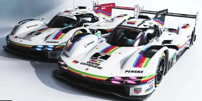 Porsche і Apple повернули культову ліврею 80-х для гоночних прототипів 963