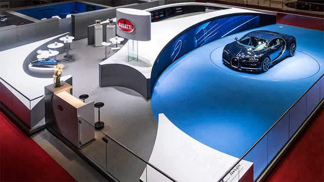 Стенд Bugatti – найкращий на мотор-шоу в Женеві
