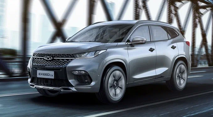 Chery займається тестами кросовера з нової серії Exeed