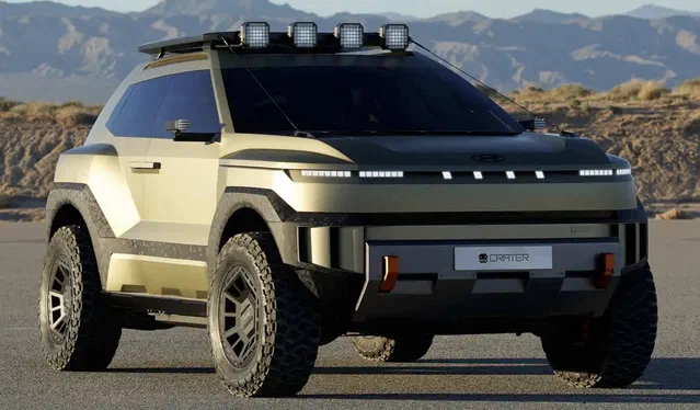 Hyundai представила Crater — новий електричний позашляховий концепт для лінійки XRT