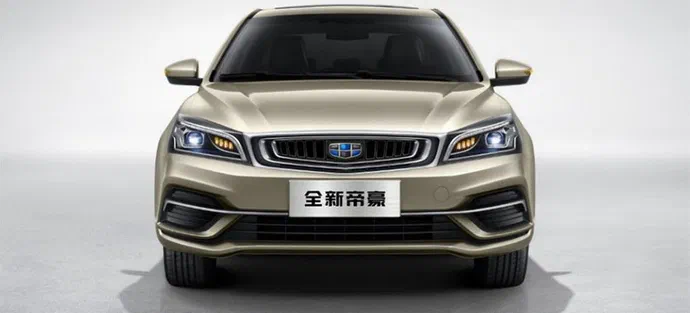 Geely Emgrand в оновленому вигляді показався на перших фото