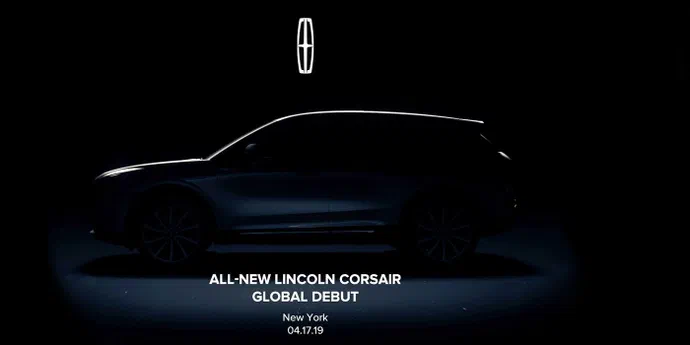 Силует кросовера Lincoln Corsair з'явився на відео