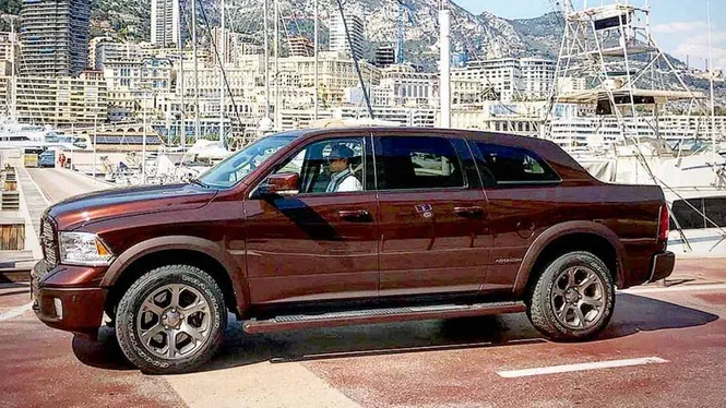 Пікап Ram став лімузином-вантажівкою