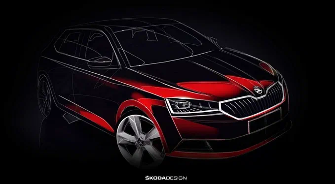 З'явилося перше зображення оновленої Skoda Fabia