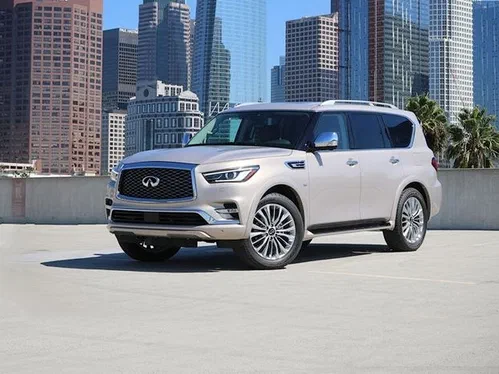 Перші знімки оновленого Infiniti QX80
