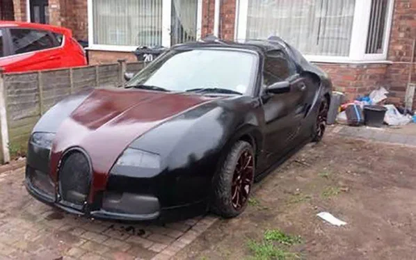 Фото невдалого копіювання Bugatti потрапили в Мережу