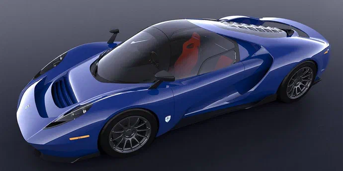 Фірма SCG сконструювала 3-місний болід за типом McLaren F1